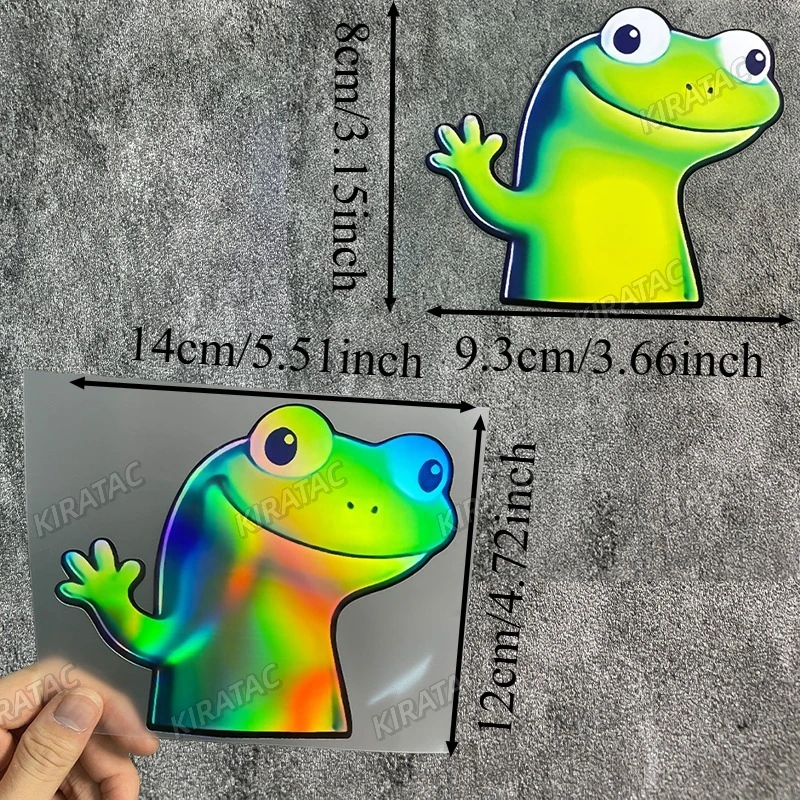 Funny Meme Lizard Motorcycle Stickers Waterproof for Motorbike Scooter Body Car Window Bumper Laptop Universal Vinyl Decals image 2