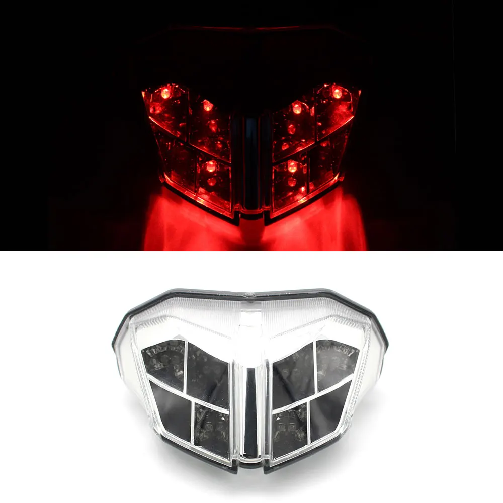 For DUCATI Streetfighter 848 1100 2012 2013 2014 Motorcycle Integrated Blinker Lamp Rear Stop Taillight LED Brake Light