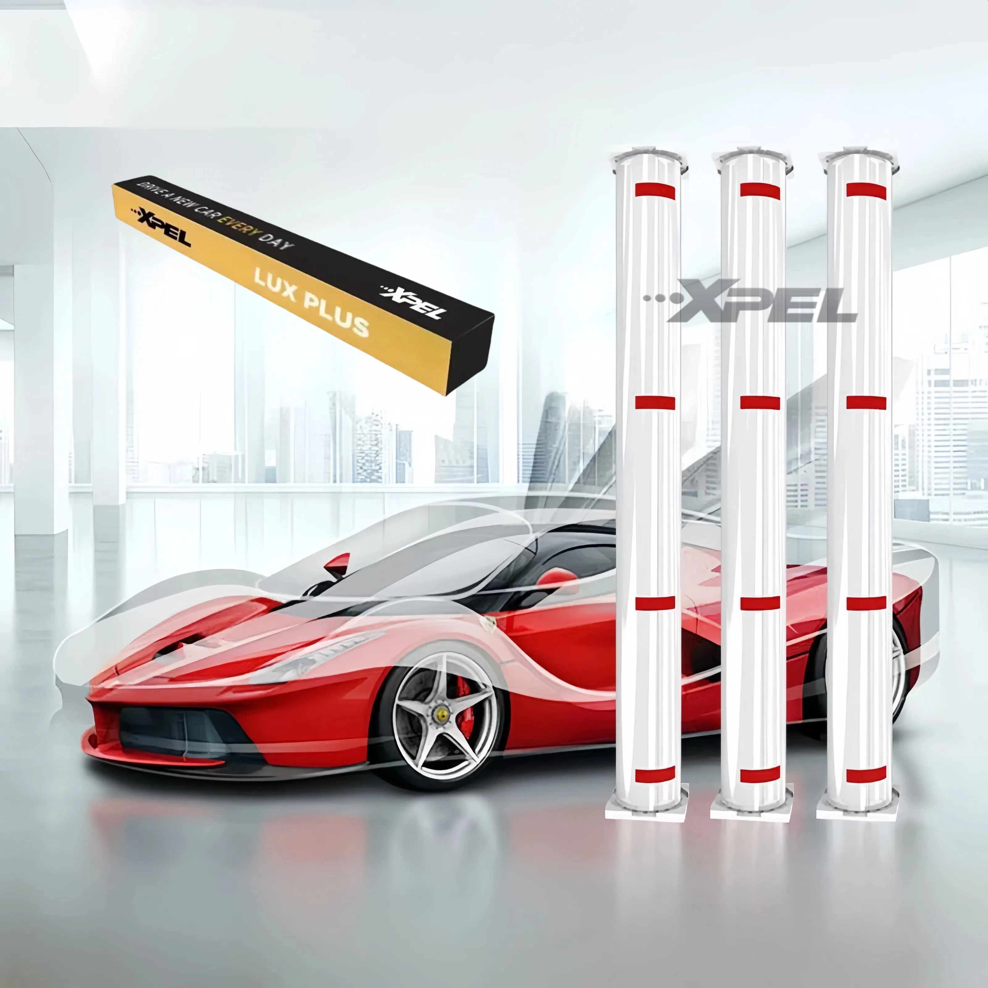 

XPEL Original PPF Auto Paint Transparent Matte Protective Film TPU material Anti-corrosive Non-yellowing 1.52M*15M 1roll
