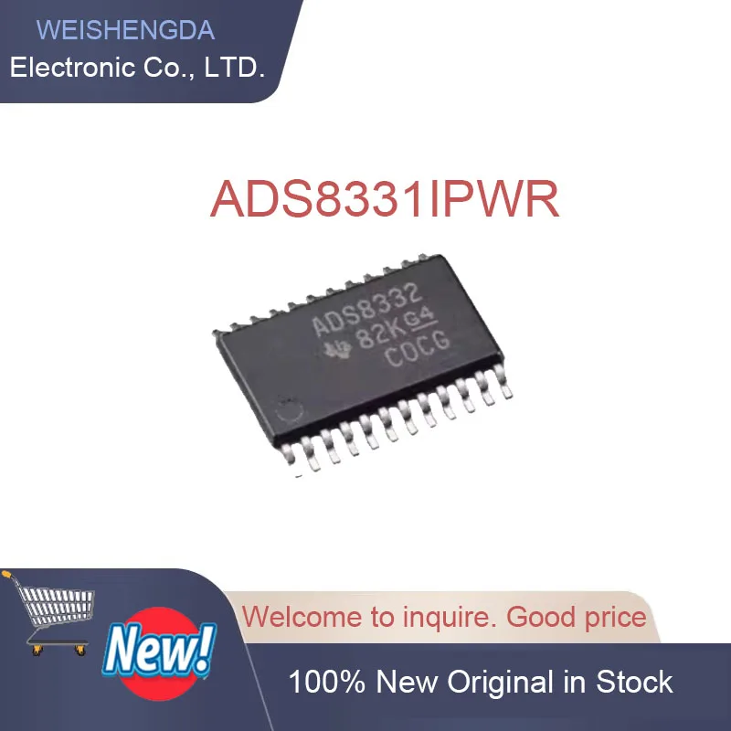 ADS8331 ADS8331I ADS8331IP ADS8331IPW ADS8331IPWR الدوائر المتكاملة الجديدة والأصلية #1