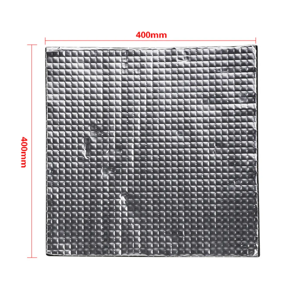 

1pcs Heatbed Insulation Cotton 400*400*10Mm Self-Adhesive Thermal Pad For 3D Printer Heated Bed Waterproof Cold Resistant 3D