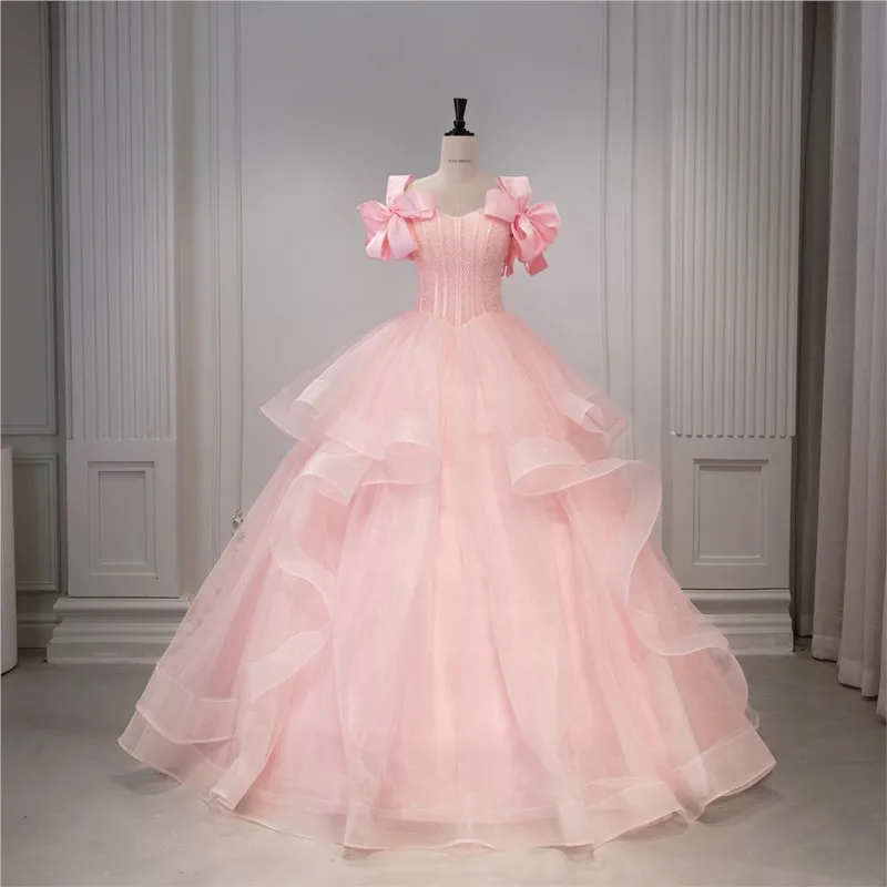 

Plus-size dreamy performance colorful puffy skirt