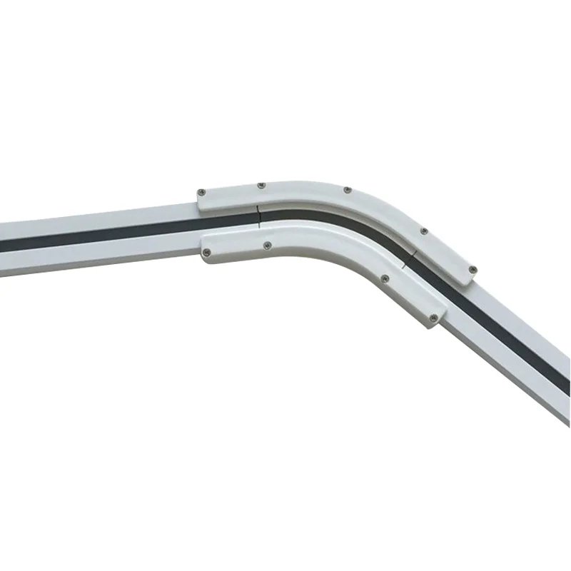 Electric Curtain Track Rail Joint Bracket Connector 90/135 degree U Type and L Type Window for wifi zigbee motor curtain track