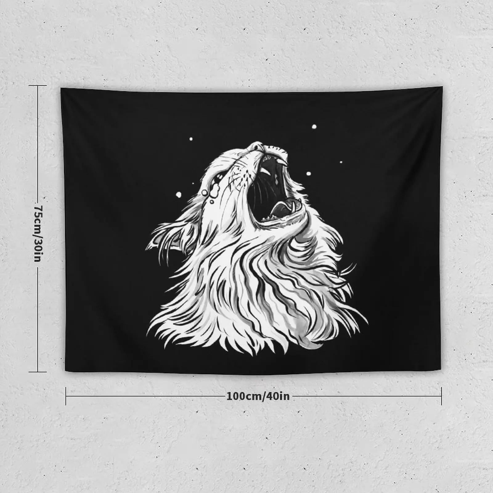 Colors/Black Screaming Thurston Meme Cat Tapestry Room Decorator Japanese Room Decor Room Decor Decor For Bedroom Tapestry