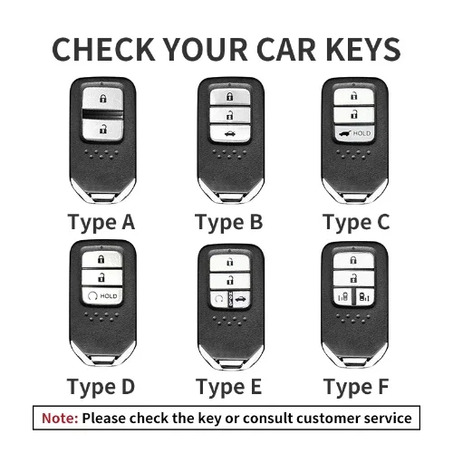 Pokrowiec na kluczyk zdalnego sterowania do Hondy Vezel City Civic Jazz BRV BR-V HRV Accord XRV URV pasuje do skórzanej obudowy breloka do kluczy Freed