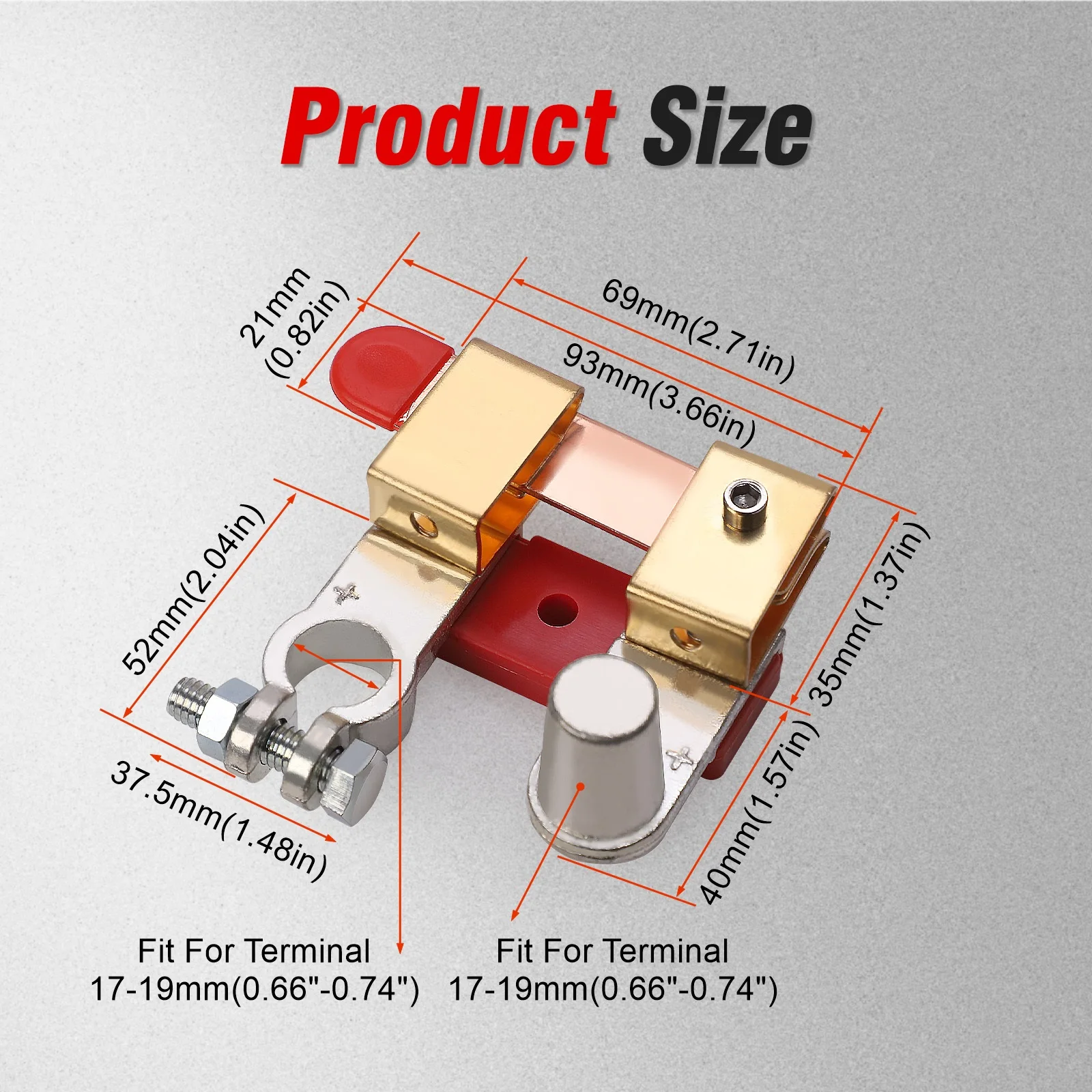 12V 24V accu-ontkoppelingschak - Battery Disconnect Switch Master Cut Off recensie en prijs