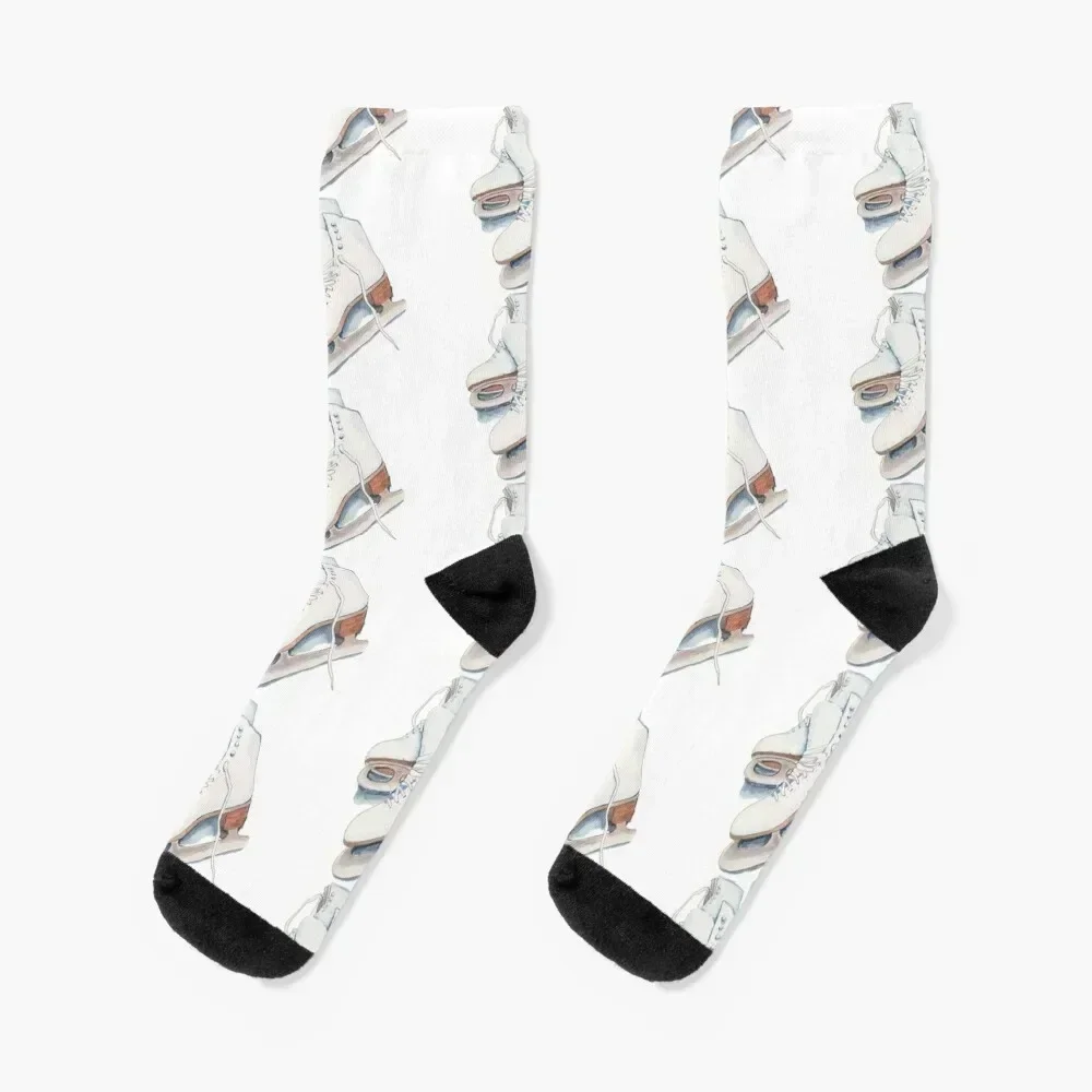 Ice Skates Socks funny sock golf Antiskid soccer luxury Boy Socks Women's