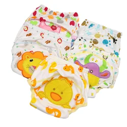 Baby Bare Cotton Cloth Diaper Unisex Reusable Infants Child Training Panties  Washable Underwear Nappies S M L