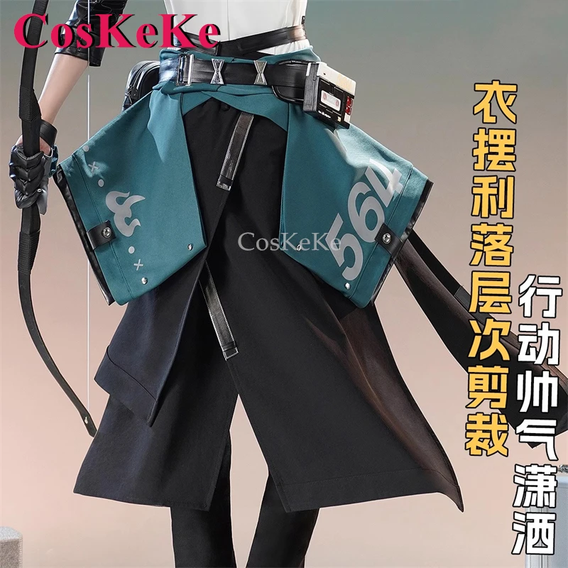 Coskeke asaba harumasa cosplay traje jogo zenless zona zero bonito moda uniforme de combate atividade festa role play roupas