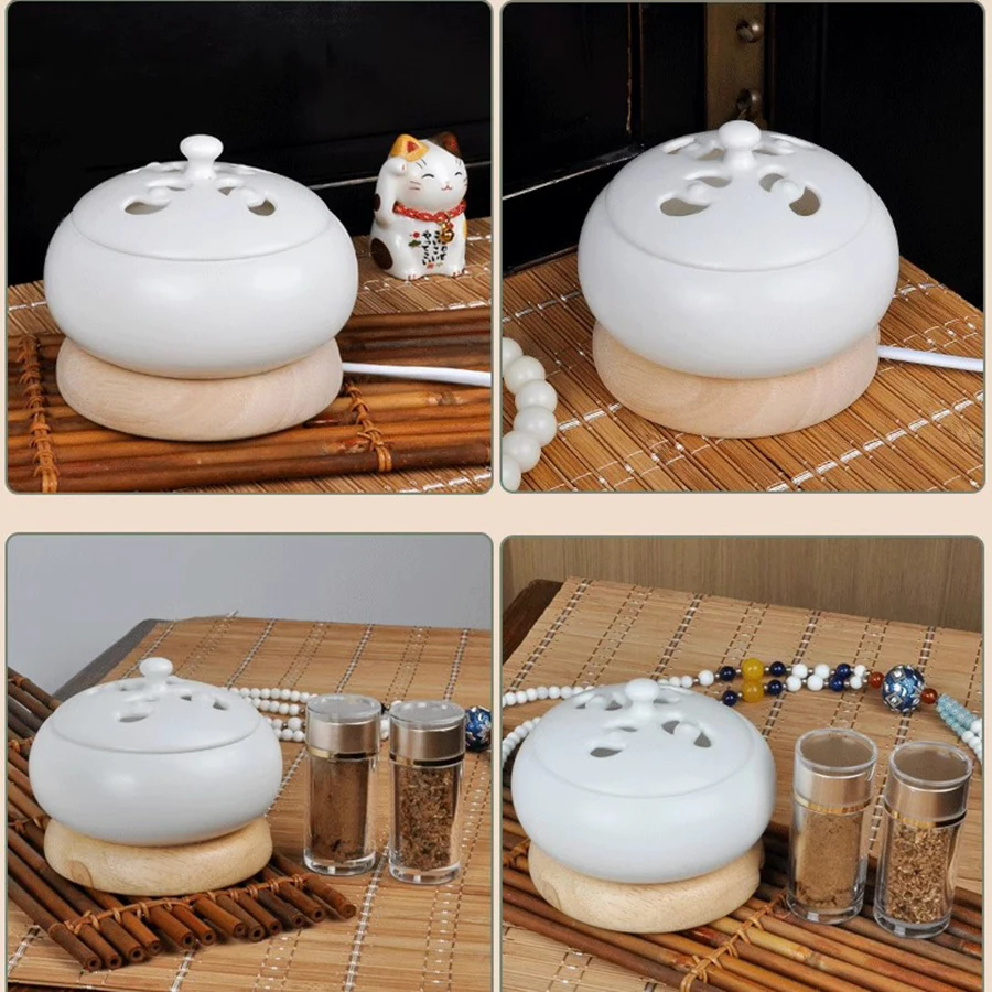 Ceramic Incense Burner Ornament Modern Gift Decoration Incense Burner Incense Holder Minimalistic Portable Incensario Home Decor