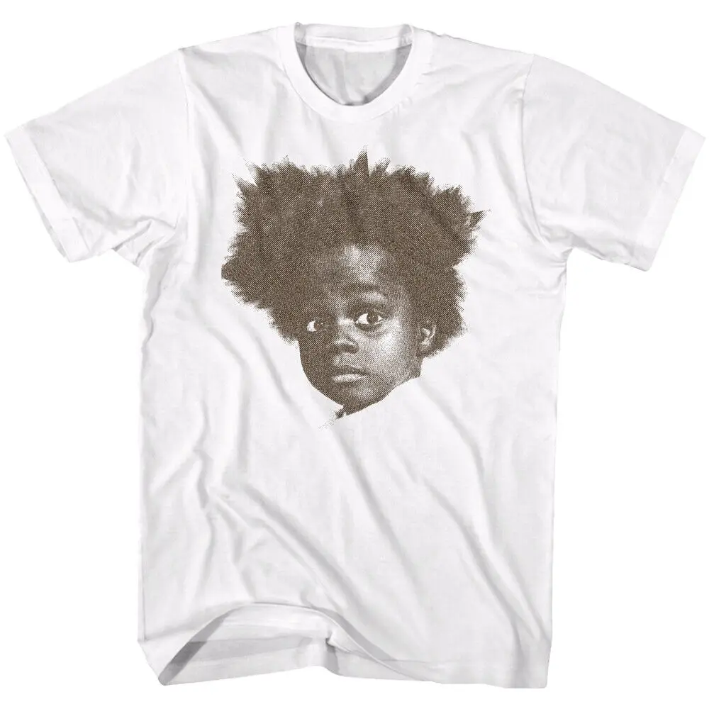 Little Rascals 1950's TV Show Buckwheat Big Eyes Afro Men's T Shirt