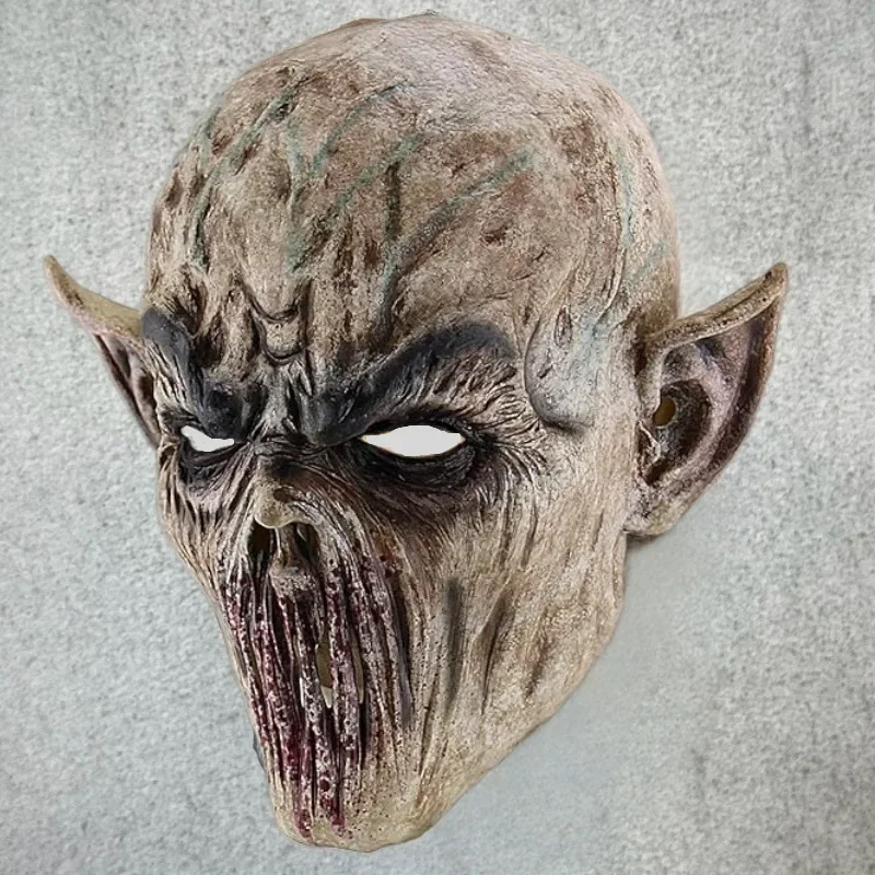 Masque d'horreur extraterrestre pour Halloween, Costumes et accessoires effrayants pour Cosplay, 2025