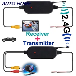 Hot Sale 2.4G Wireless Transmitter & Receiver For Car Reverse Rear View Backup Camera And Monitor Parking Assistance Vehicle CAM