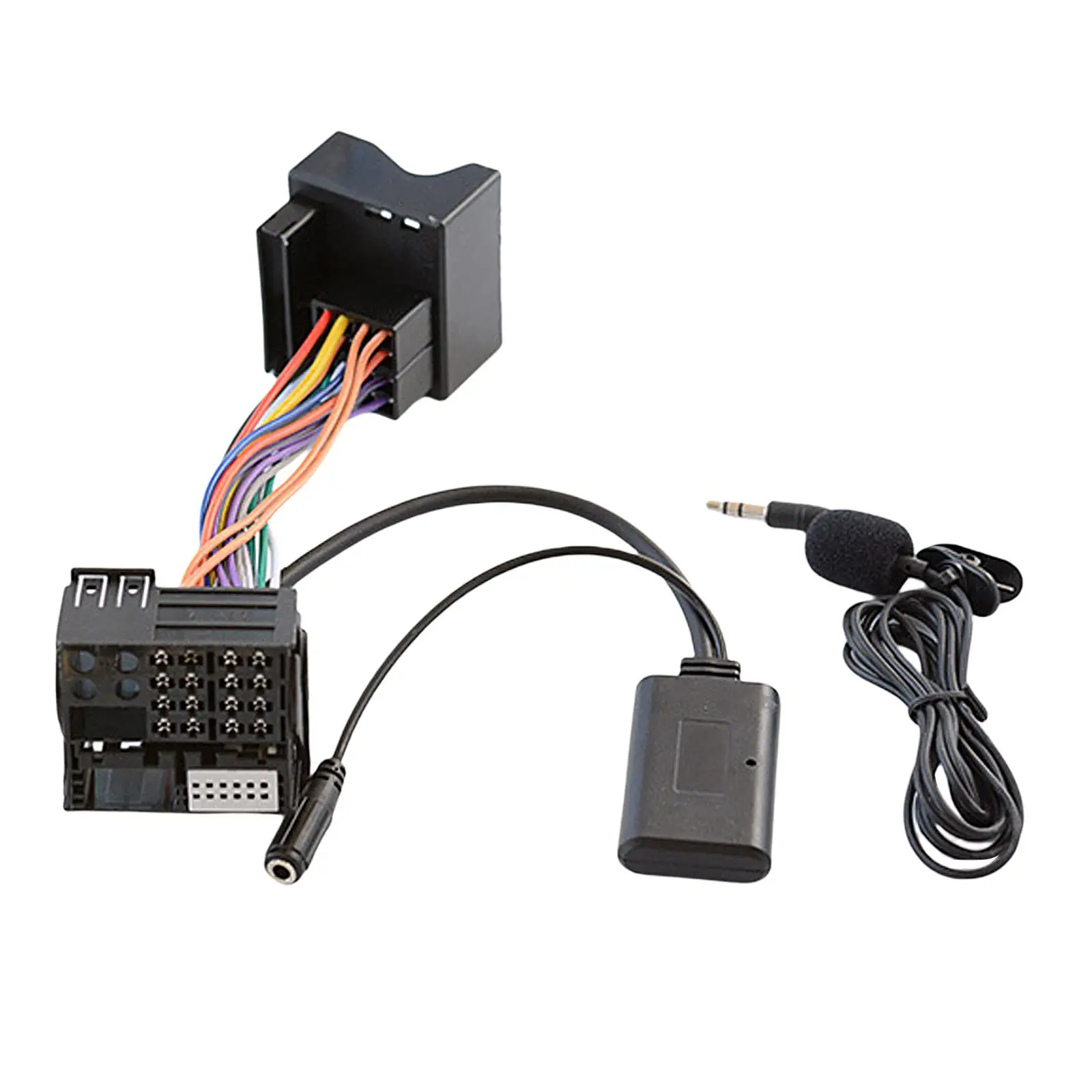 

Bluetooth Audio Cable Adapter Plastic Black Fits for Radio Mercedes-Benz W203 Aps NTG W209 W164 W221 R230