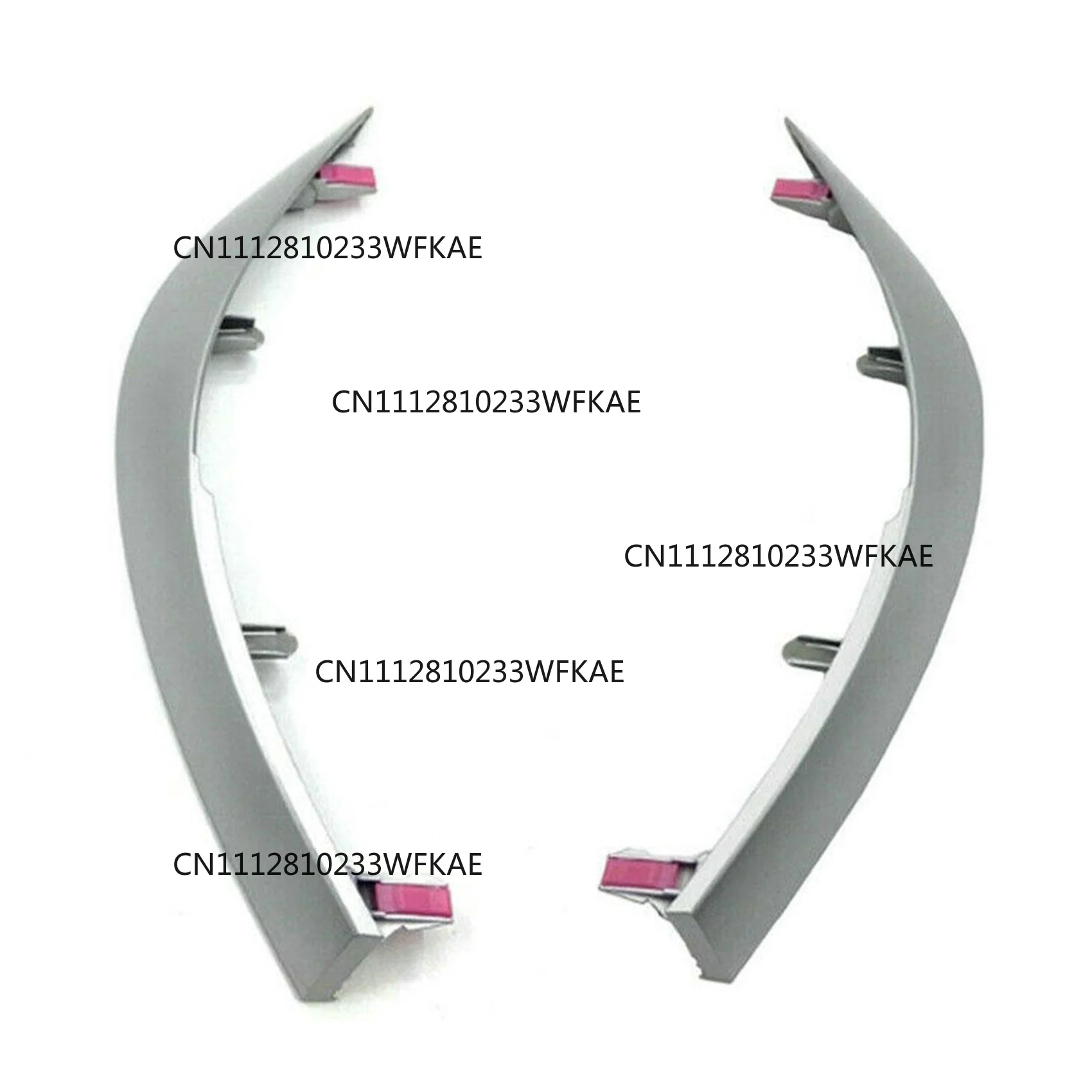 2-Piece dashboard trim covers for Toyota Corolla Altis 2009 2010 2011 2012 2013 centrally controlled car styling