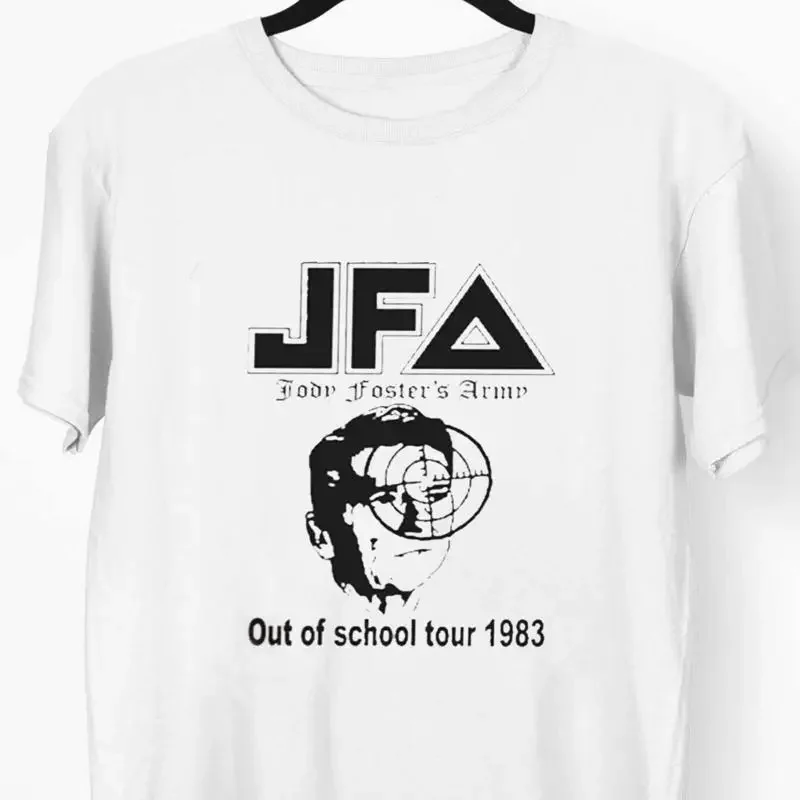 Jody Fosters Army Out Of School Tour '83 Band Shirt Remake