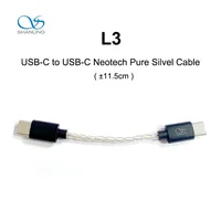 SHANLING L3 USB-C to  Neotech Pure Silvel Cable Audio Lines for UA3/UA5