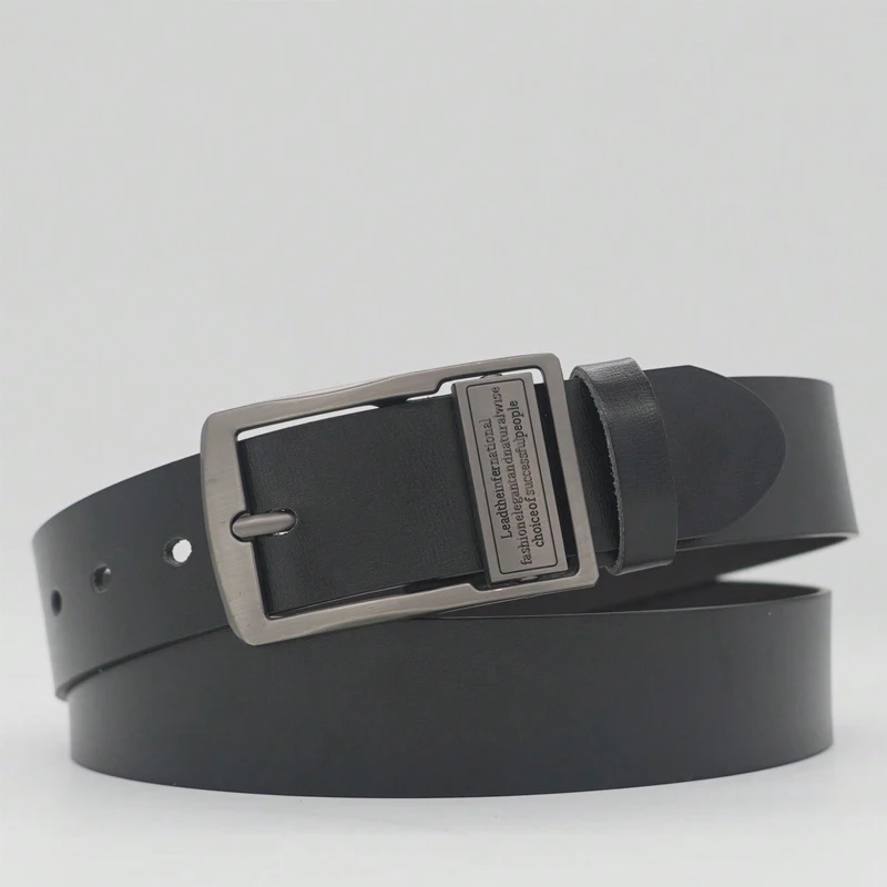 男性用バックル付きヴィンテージベルト,デラックス,高品質