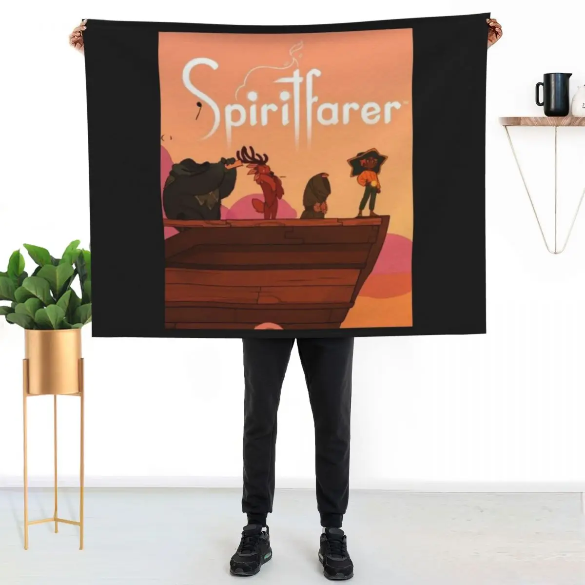 

Spiritfarer Throw Blanket Warm Throw Blanket Gift for Anniversary