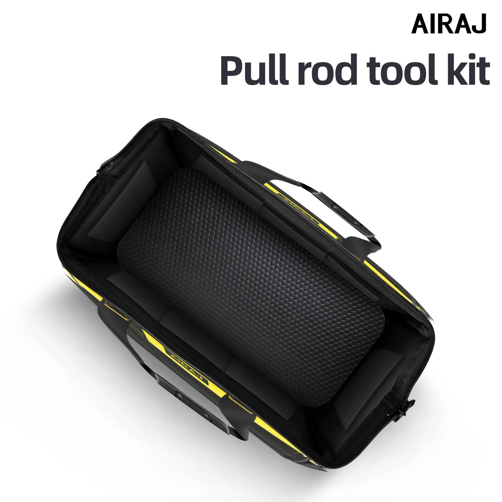 AIRAJ 20" Rolling Tool Box with Wheels & Shoulder Strap Multifunctional Wear Resistant Maintenance Bag Thickened Large Capacity