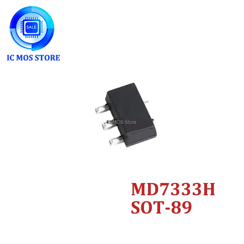 

5PCS MD7333H SMD SOT-89 3.3V linear regulator chip LDO 40V/250ma