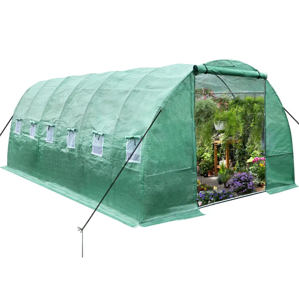 

Greenhouse 10'x20'x7' Large Portable Walk-in Hot Green House Plant Gardening