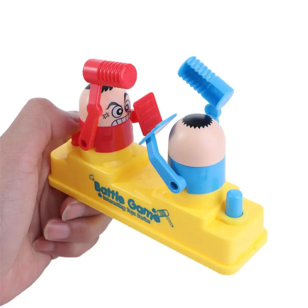 Regalo, juguetes para niños, regalo, juguetes divertidos, juguetes para bebés, Mini muñeca para niños, juguete de batalla de lucha, martillo, juego oculto, juego de batalla doble, juguete antiestrés