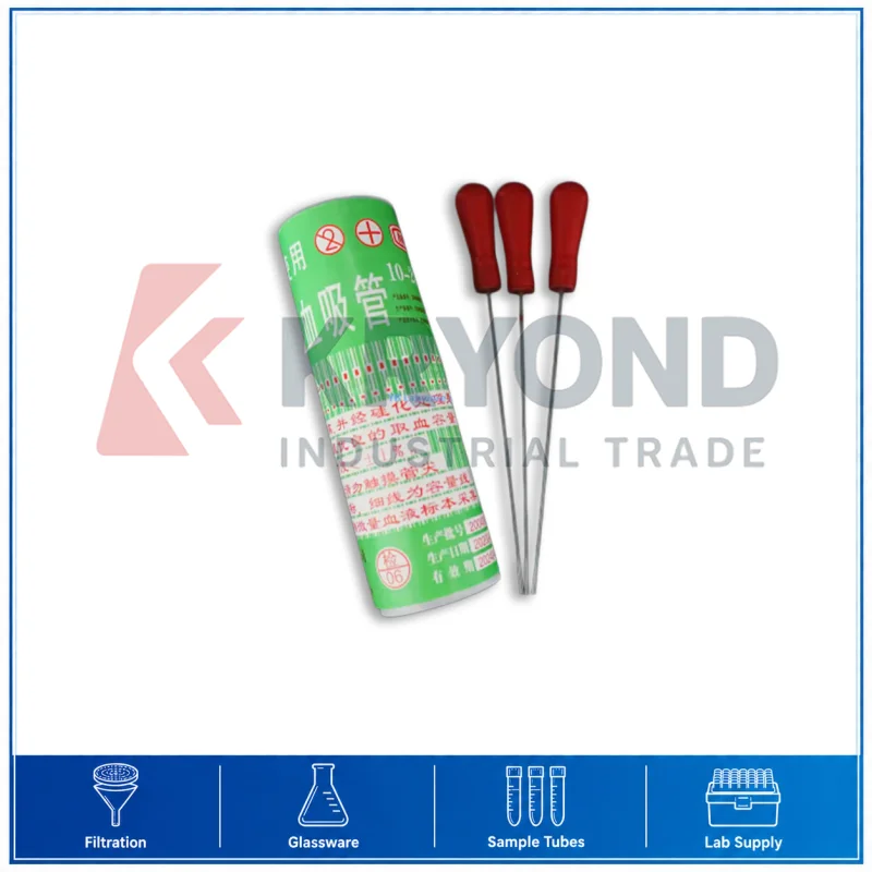 Disposable Glass Capillary Tube Micro Blood Collection Tube Laboratory Sampling Pipette 20ul 40ul 60ul 80ul 100ul 400pcs 1box