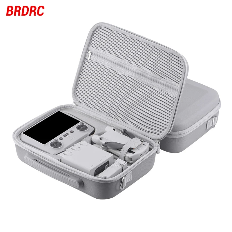 Hard Shell Case for DJI Mini 3/3 Pro Travel Carrying Storage Bag Waterproof Anti-scratch Combo Box for RC RC-N1 Remote Accessory