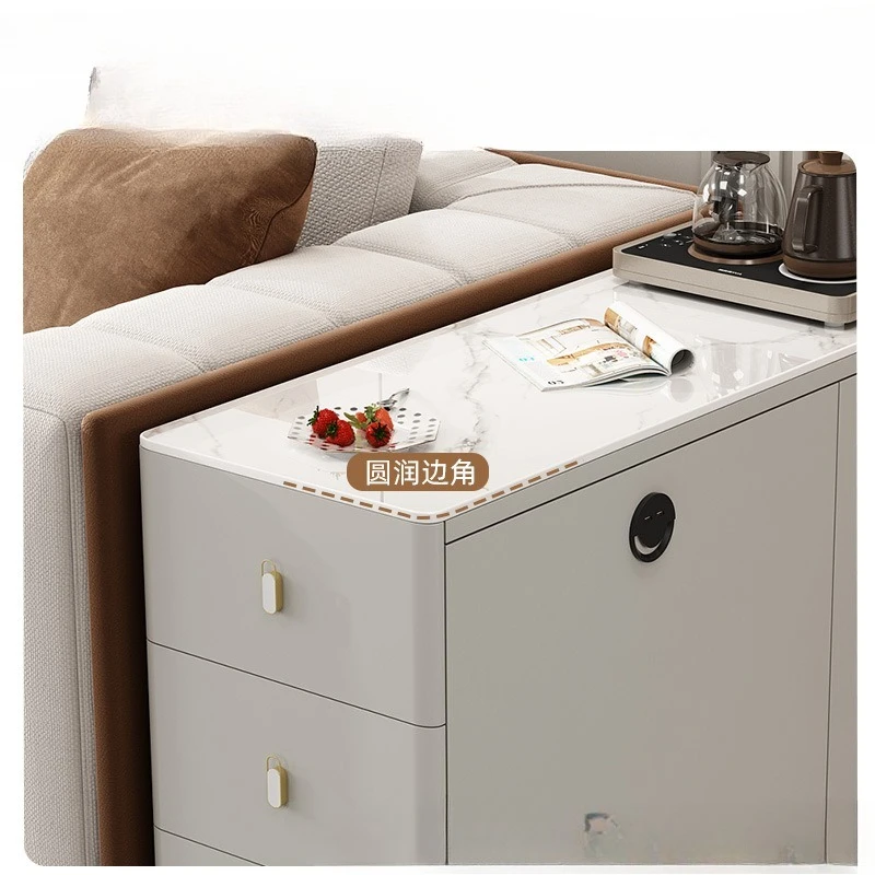 several side cabinets on the , side storage cabinets, household mobile tea table side cabinets