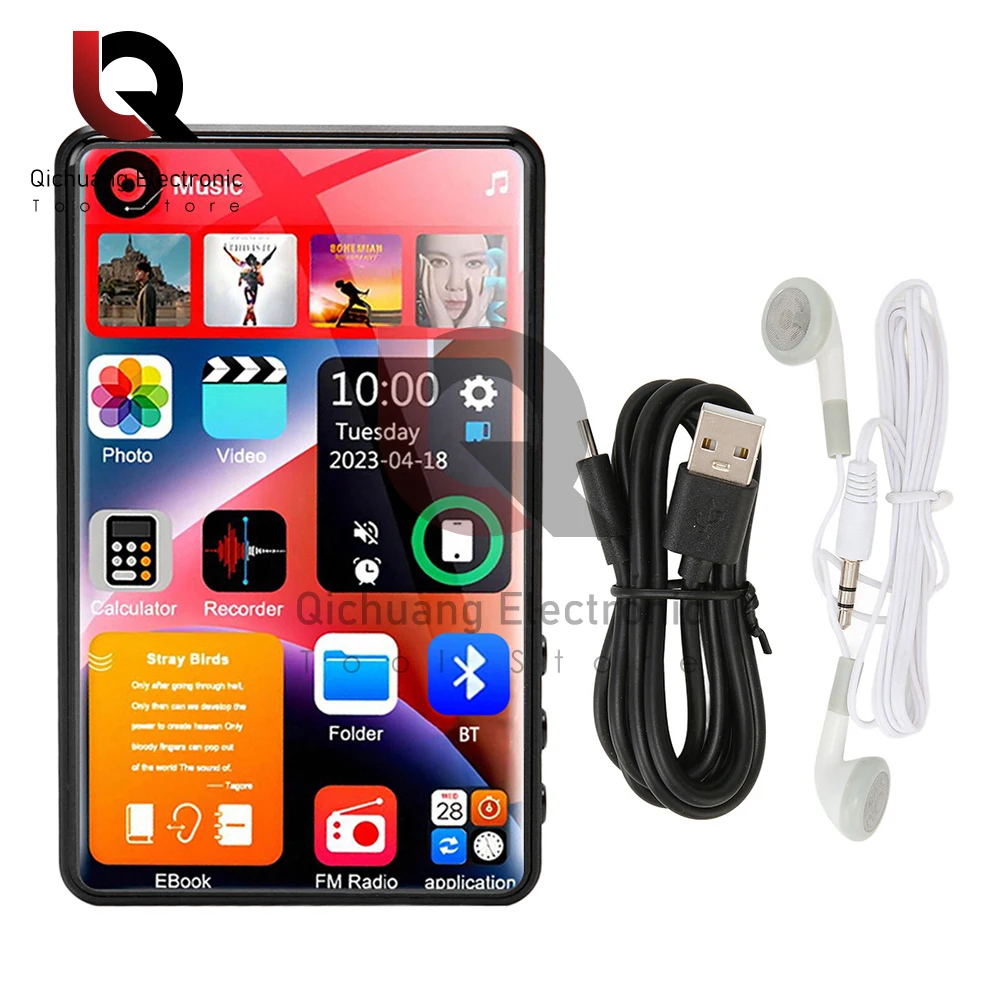 Imagem -06 - Polegadas X20-new ui Hifi Mp4 Music Player Touch Screen 16gb bt 5.2 com Alto-falante 1080p Vídeo Ebook fm Mp3 Audio Player 16g128g 4