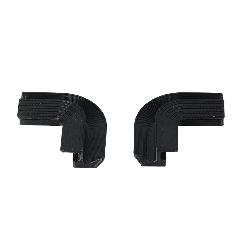 

2PCS High-Quality ABS Rear Window Seal Corners Black for BMW E36 Sedan 3 Series Customization Auto Part for E36 Sedan/Saloon Mod