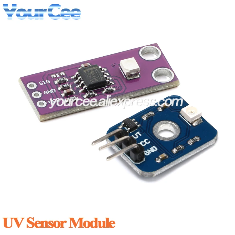 10pcs/1pc GUVA-S12SD UV Detection Sensor Module Ultraviolet Detection Ray For Arduino DC3.3-5V