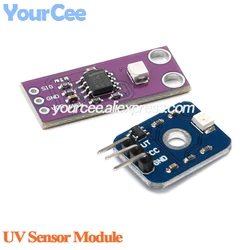 10pcs/1pc GUVA-S12SD UV Detection Sensor Module Ultraviolet Detection Ray For Arduino DC3.3-5V