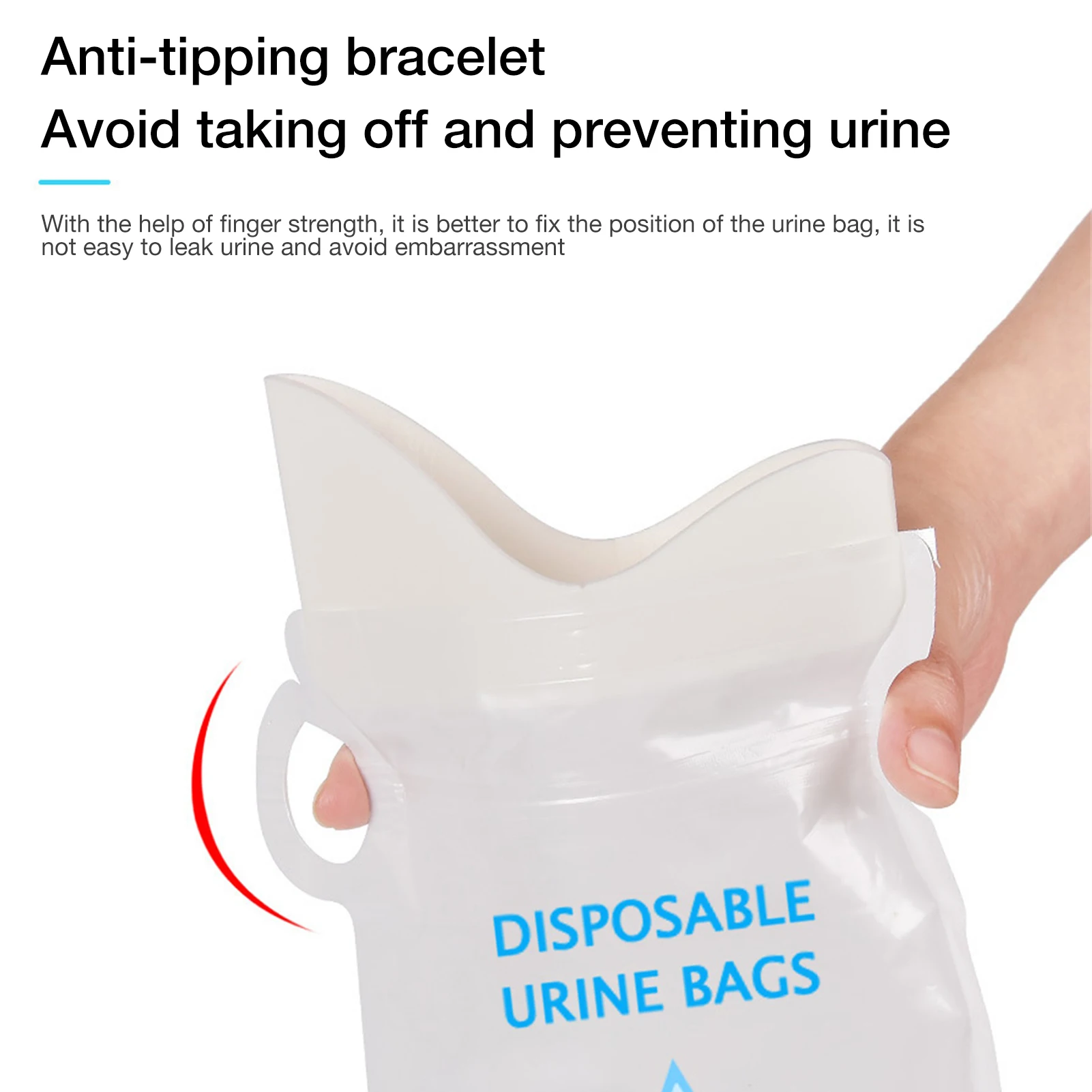 Emergency Mini Toilet 700ml Urine Bags Portable Camping Pee Bags Emergency Urine Bag For Emergency Vomit Bags Toilet Pee Bag