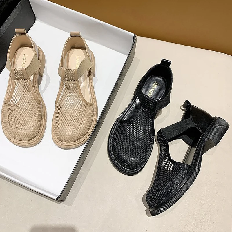 2021 nuovi sandali da donna designer estivo scarpe Songgao per il tempo libero sandali con punta chiusa sandali da donna in mesh traspirante scarpe