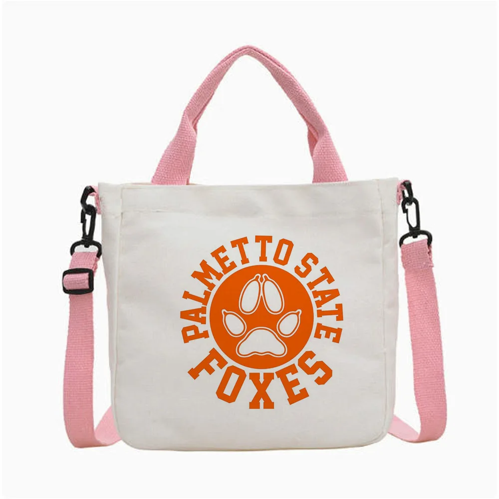 All for the Games Palmetto State Foxes tote bag grocery personnalisable reusable bolsas de tela canvas  femme