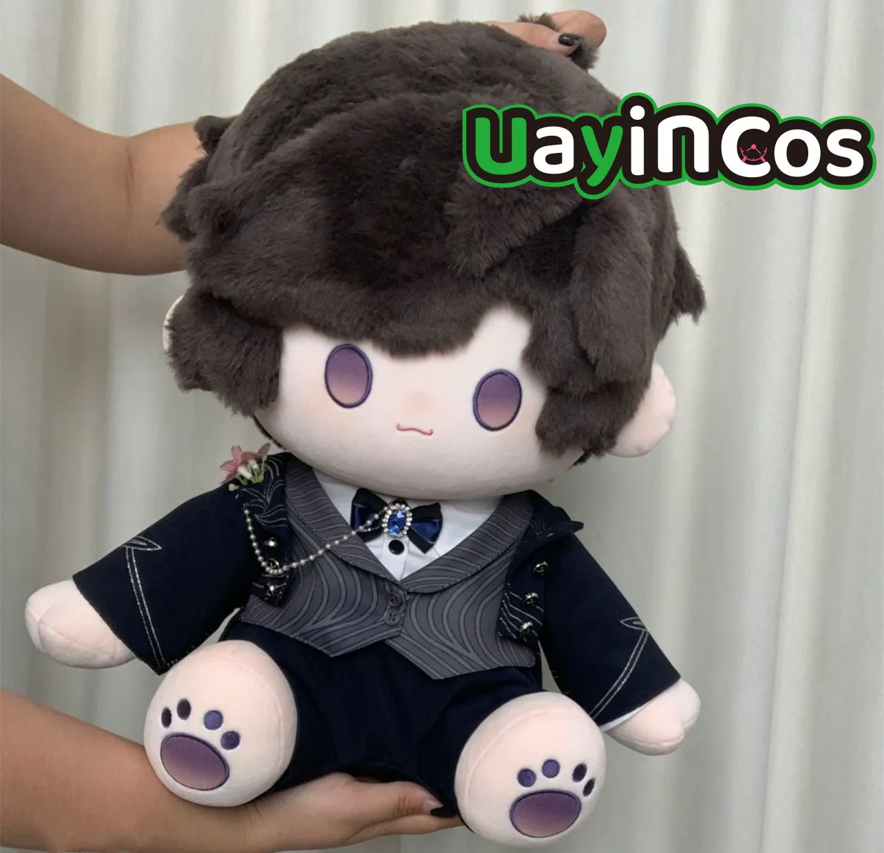 

40cm Doll Clothes Love and Deepspace Sylus Caleb Xavier Zayne Rafayel Wedding Clothing Suit Stuffed Plushies Doll Anime Toy Kids