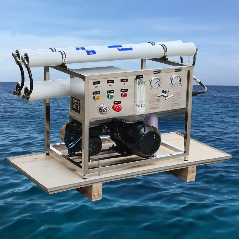 5000L Desalination Salt Water to Drink Water Island Resort Hotel Water Maker Seawater Desalination Machines Boat Desalinator