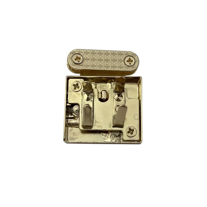 Press the lock Metal Push Lock Switch Locks for Handbags Purse Luggage Hardware Closure Bag Parts Zinc Alloy Accessories