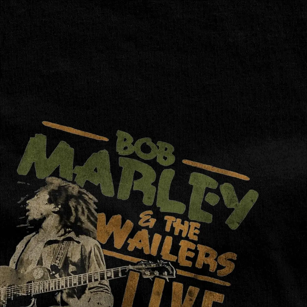 Men Women T-Shirt Wailers Live T Shirts Cool Bobed Retro Marleyed Summer Tees Street Style Casual Cotton Clothing Plus Size 6XL