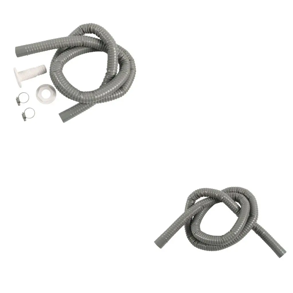 XA6H 1 1/8 Inch Boat Bilge Drain Includes 29mm Pipe Clamp And 6 Foot Flexible Tube