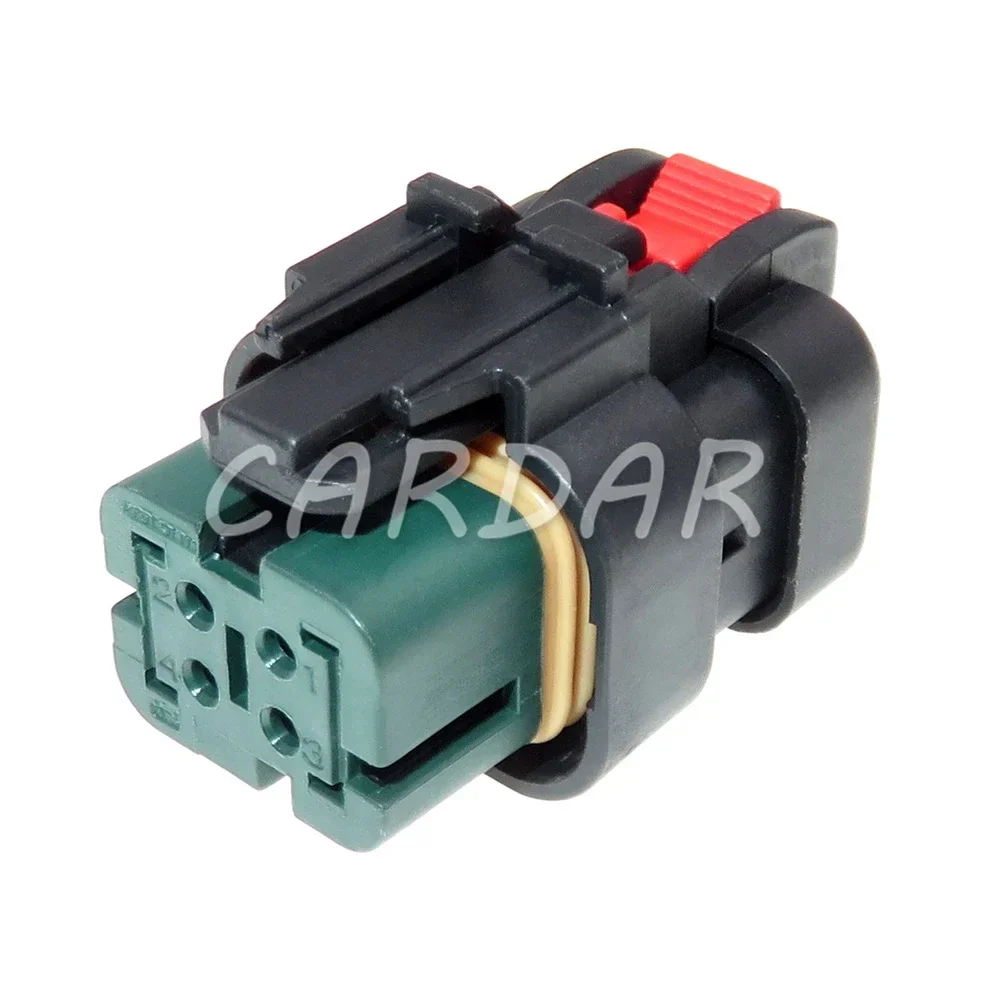 

1 Set 4 Pin 1.6 Series Auto Accessories AC Assembly 776487-4 Green Automobile Sealed Wiring Socket with Terminal