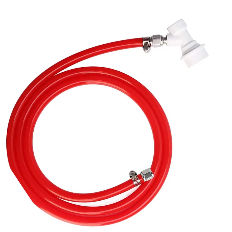 1.2M Ball Lock Gas Line Assembly Gas Dispensing Hose Tube For Soda Water Carbonated Beer Dispenser Tube Homebrew