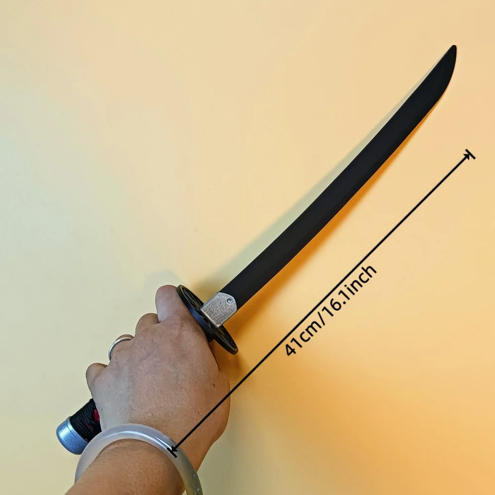 16インチ（42cm）刀 本物そっくりの日本刀 サムライ刀 サブレソード 忍者刀 プラスチック刀 忍者アニメ コスプレ小道具 非鋭利おもちゃ ギフト