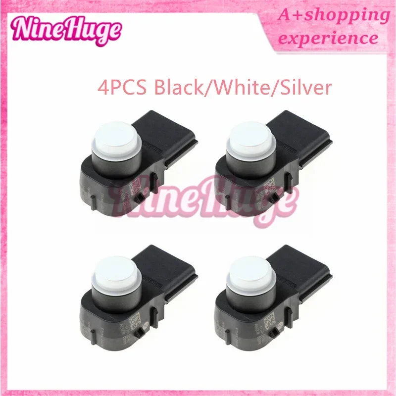 

4PCS 95720-J5100 Black/White/Silver PDC Parking Sensor 95720J5100 95720 J5100 for Hyundai Kia STINGER 17 2006-2008