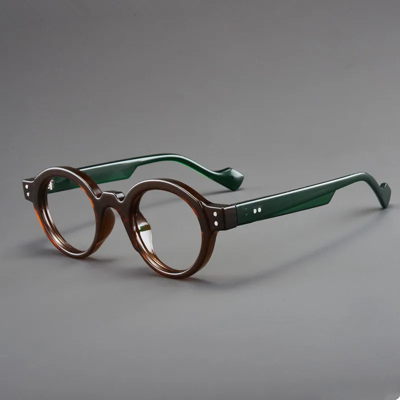 

Korean-style fashionable and simple round-frame glasses for men and women as daily accessories to protect against blue light