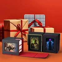 Boîte de rangement pour cartes de jeu, boîte de rangement pour cartes à collectionner, boîte de rangement empilable pour cartes TCG, jeux de société, étuis pour cartes à collectionner 5