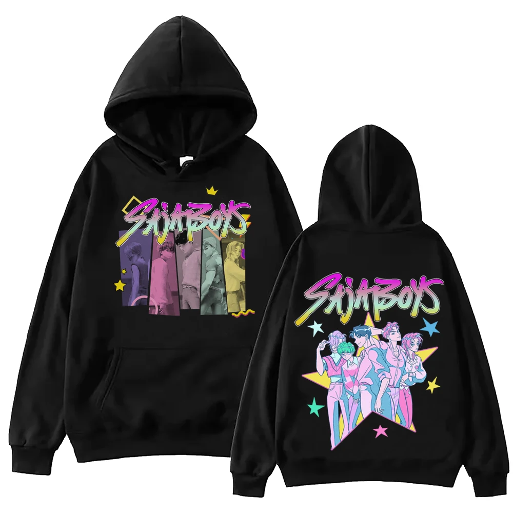 2025 Anime KPop Devil Hunter Saja hoodie Harajuku Hip Hop Jersey Tops Sweatshirt High-quality casual Hoodie