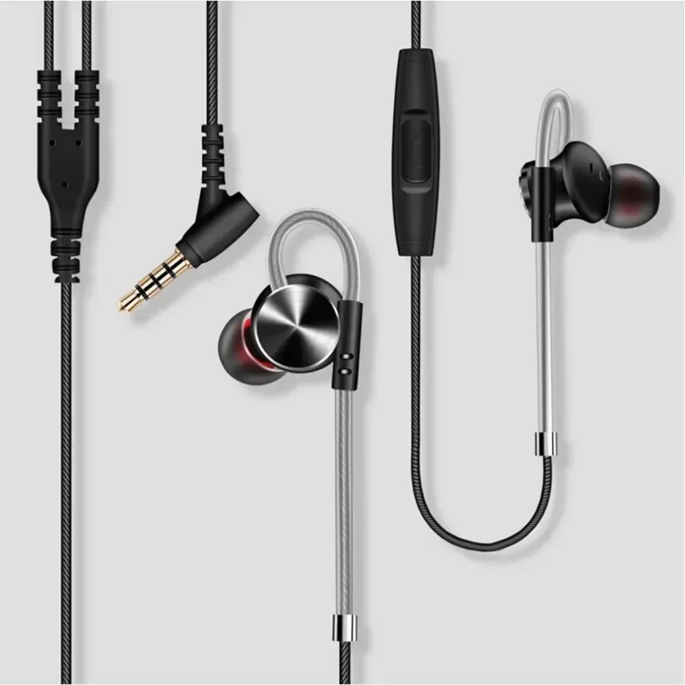 3.5mm QKZ DM10 Magnetic Suction Type-C Music Headset Wired Gaming Headset HiFi Bass Stereo For Phone Computer Mic Headset 2025